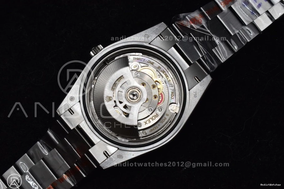 Steel SS President 722 904L V3 UrbanStyle Weight) 40 VR3255 Green DayDate Arabic JDF Dial on (Gain Bracelet 0718